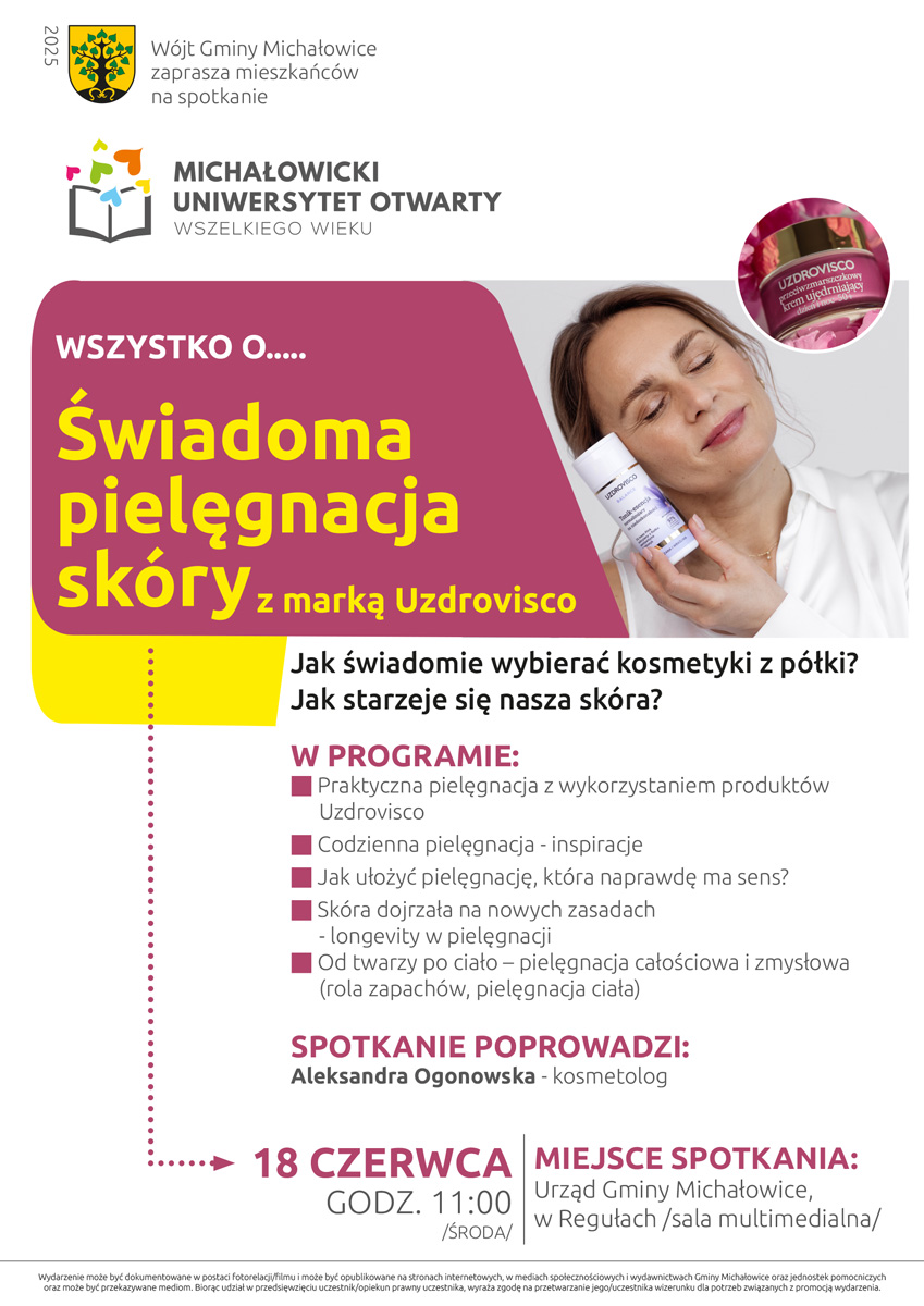 Grafika zawiera treść komunikatu