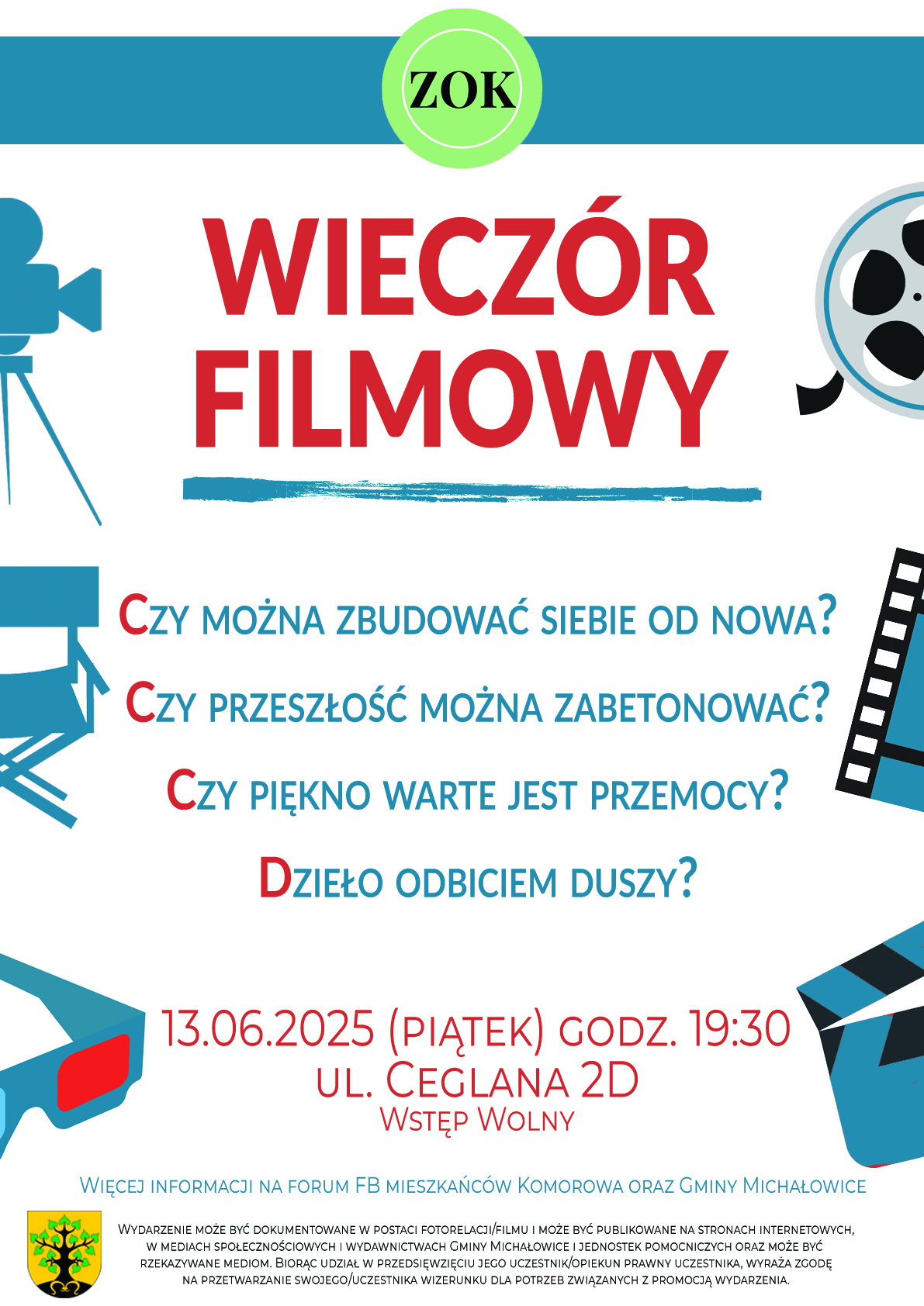 Grafika prezentuje treśc komunikatu